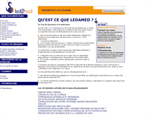 Tablet Screenshot of documentation.ledamed.org